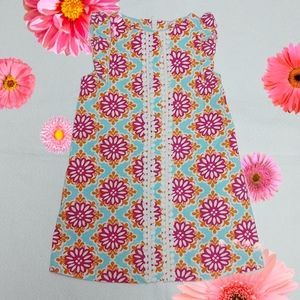 Heartstrings sleeveless floral dress
